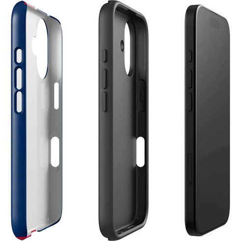 MLB Atlanta Braves Split iPhone 16 Plus Impact Case